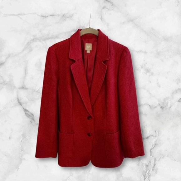 J. Jill Jackets & Blazers - J.JILL Women's Wood Blend Tweed Blazer
